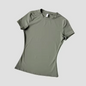 Dames Seamless Sport Top – Ademend Yoga Shirt met Korte Mouwen voor Fitness en Running