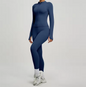 Dames Sport Set – 2-Delige Fitness Outfit met Jacket en High Waist Legging