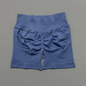 Dames Sport Shorts – Seamless Biker Short met Scrunch Effect voor Fitness en Yoga