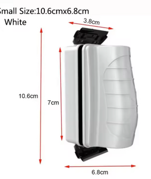 Magnetische Aquarium Reinigingsborstel – Drijvende Algenreiniger voor Glas met Sterke Magneet