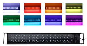 LED Aquarium Verlichting 30-60 cm – Full Spectrum Plant Lamp met Timer en Dimbare Lichtstanden