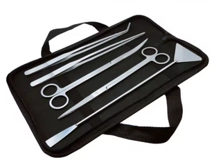 Aquarium Tools Set – RVS Aquascape Gereeadschap met Schaar, Pincet en Schep voor Plantenonderhoud
