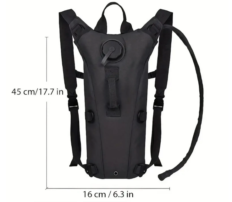 Tactische Water Rugzak 3L – Hydratatie Backpack met Drinkslang voor Outdoor, Lichtgewicht en Duurzaam