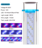 Ultradunne LED Aquarium Verlichting – Klem Lamp voor Aquatische Planten met Blauw, Wit en Rood Licht