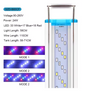 Ultradunne LED Aquarium Verlichting – Klem Lamp voor Aquatische Planten met Blauw, Wit en Rood Licht