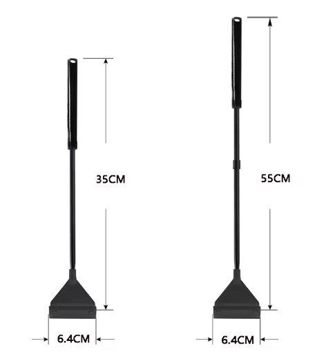 Aquarium Algen Schraper – Reinigingstool voor Glas en Zand met Lange Steel