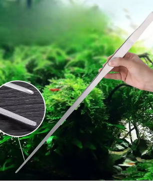 Aquarium Pincet 38 cm – RVS Aquascape Tang voor Planten, Voeren en Onderhoud