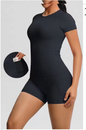 Dames Sportset 2-Delig – Yoga Shirt en High Waist Shorts voor Fitness en Workout