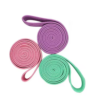 Weerstandsbanden Set – Gebreide Fitness Elastieken voor Yoga, Krachttraining en Stretching