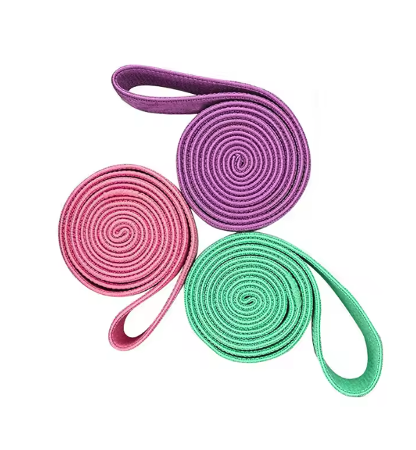 Weerstandsbanden Set – Gebreide Fitness Elastieken voor Yoga, Krachttraining en Stretching