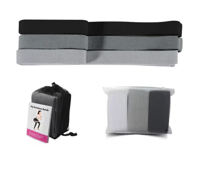 Weerstandsbanden Set – Gebreide Fitness Elastieken voor Yoga, Krachttraining en Stretching