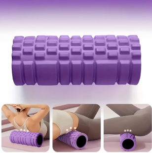 Foam Roller 30 cm – EVA Massage Roller voor Spieren, Yoga en Fitness Herstel