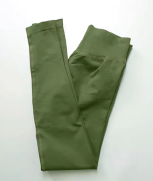 Dames Sport Legging – Seamless Yoga Pants met Scrunch Effect en Comfortabele Pasvorm