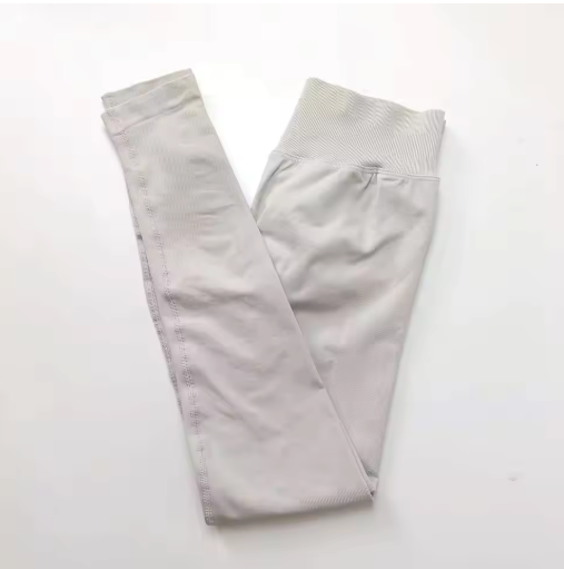 Dames Sport Legging – Seamless Yoga Pants met Scrunch Effect en Comfortabele Pasvorm