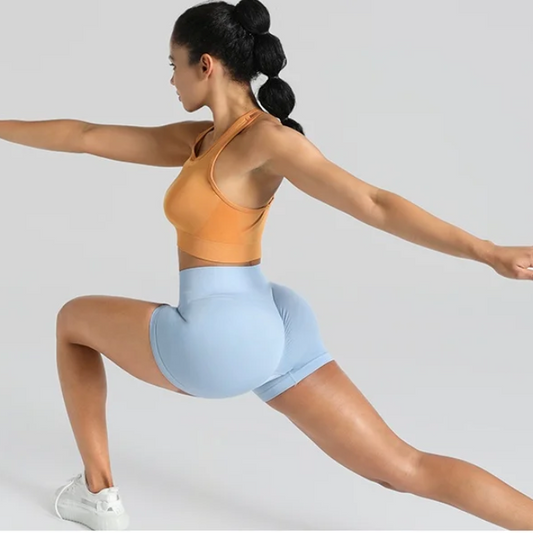 Dames Sport Shorts High Waist – Booty Lift Yoga Shorts met Tummy Control voor Fitness en Running