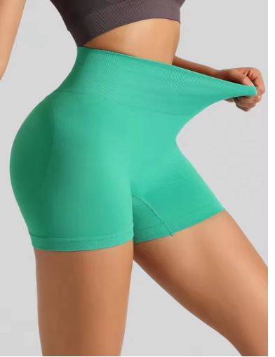 Dames Sport Shorts High Waist – Booty Lift Yoga Shorts met Tummy Control voor Fitness en Running