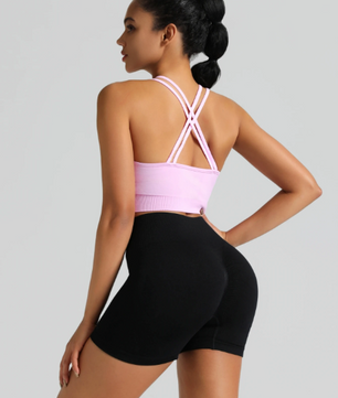Dames Sport Shorts High Waist – Booty Lift Yoga Shorts met Tummy Control voor Fitness en Running