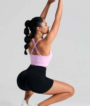 Dames Sport Shorts High Waist – Booty Lift Yoga Shorts met Tummy Control voor Fitness en Running
