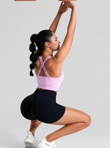 Dames Sport Shorts High Waist – Booty Lift Yoga Shorts met Tummy Control voor Fitness en Running
