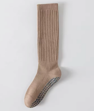 Yoga Sokken met Antislip – Katoenen Pilates Sokken met Siliconen Grip en Comfort