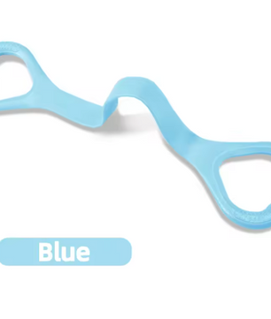 8-Vorm Fitness Weerstandsband – Elastiek voor Arm, Rug en Schouder Training