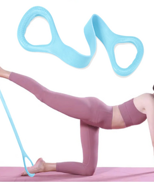 8-Vorm Fitness Weerstandsband – Elastiek voor Arm, Rug en Schouder Training