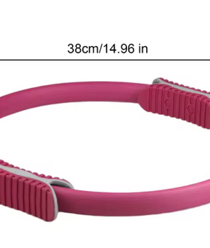 Pilates Ring met Handgrepen – Fitness Ring voor Yoga, Core en Full Body Training