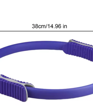 Pilates Ring met Handgrepen – Fitness Ring voor Yoga, Core en Full Body Training