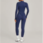 Dames Sport Jumpsuit – Yoga Bodysuit met Lange Mouwen voor Fitness en Workout