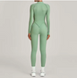 Dames Sport Jumpsuit – Yoga Bodysuit met Lange Mouwen voor Fitness en Workout