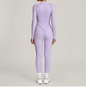 Dames Sport Jumpsuit – Yoga Bodysuit met Lange Mouwen voor Fitness en Workout