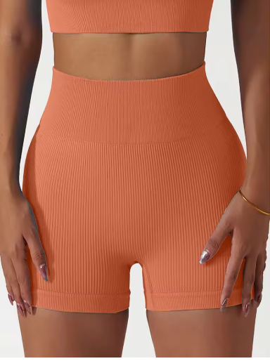 Dames Sport Shorts High Waist – Yoga Shorts met Tummy Control voor Fitness en Running