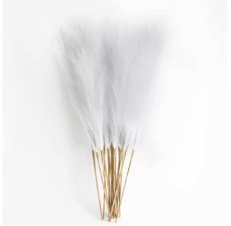 Kunst Pampas Gras Set 6 Stuks – Decoratieve Droogbloemen voor Interieur en Styling