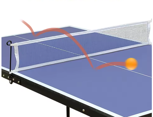 Mini Tafeltennistafel Inklapbaar 137 cm – Pingpong Set met Net, Batjes en Ballen