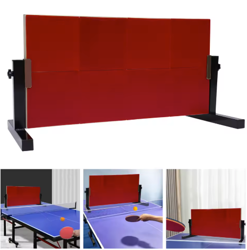 Tafeltennis Rebound Board – Pingpong Trainer met 360° Verstelbare Hoek voor Zelftraining
