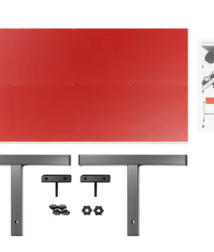 Tafeltennis Rebound Board – Pingpong Trainer met 360° Verstelbare Hoek voor Zelftraining