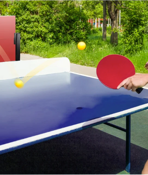 Tafeltennis Rebound Board – Pingpong Trainer met 360° Verstelbare Hoek voor Zelftraining