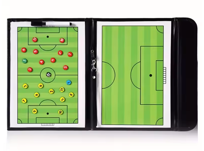Opvouwbaar Magnetisch Tactiekbord Voetbal 54 cm – Coaching Bord