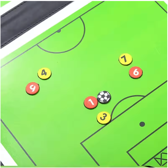 Opvouwbaar Magnetisch Tactiekbord Voetbal 54 cm – Coaching Bord