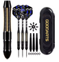 Professionele Dartpijlen 26g Set van 3 – Messing Barrel met Opbergcase en Extra Shafts