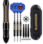 Professionele Dartpijlen 26g Set van 3 – Messing Barrel met Opbergcase en Extra Shafts