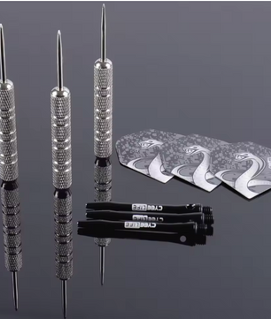 Stalen Dartpijlen 20g Set van 3 – Professionele Darts met Aluminium Shafts en PET Flights