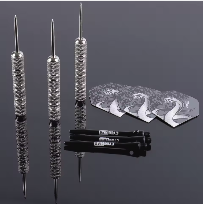 Stalen Dartpijlen 20g Set van 3 – Professionele Darts met Aluminium Shafts en PET Flights