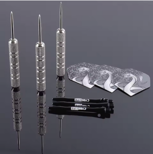 Stalen Dartpijlen 20g Set van 3 – Professionele Darts met Aluminium Shafts en PET Flights