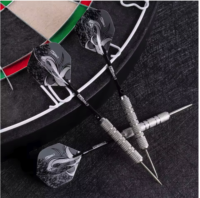 Stalen Dartpijlen 20g Set van 3 – Professionele Darts met Aluminium Shafts en PET Flights
