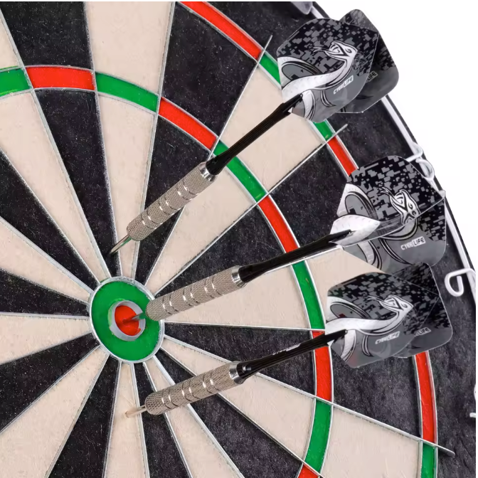 Stalen Dartpijlen 20g Set van 3 – Professionele Darts met Aluminium Shafts en PET Flights