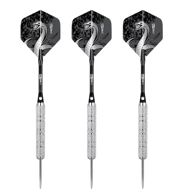 Stalen Dartpijlen 20g Set van 3 – Professionele Darts met Aluminium Shafts en PET Flights