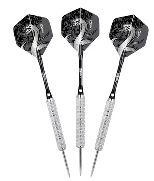 Stalen Dartpijlen 20g Set van 3 – Professionele Darts met Aluminium Shafts en PET Flights