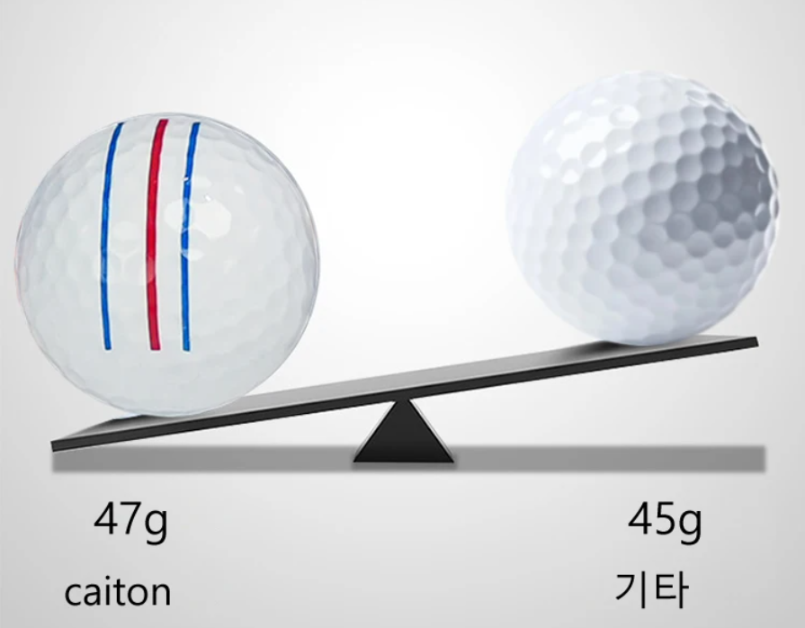 Set van 12 Golfballen – Lange Afstand en Rechte Vlucht, Dubbele Laag met Zacht Gevoel
