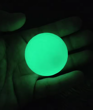 Set van 10 Glow Golfballen – Lichtabsorberend en Fluorescerend voor Nachtgolf